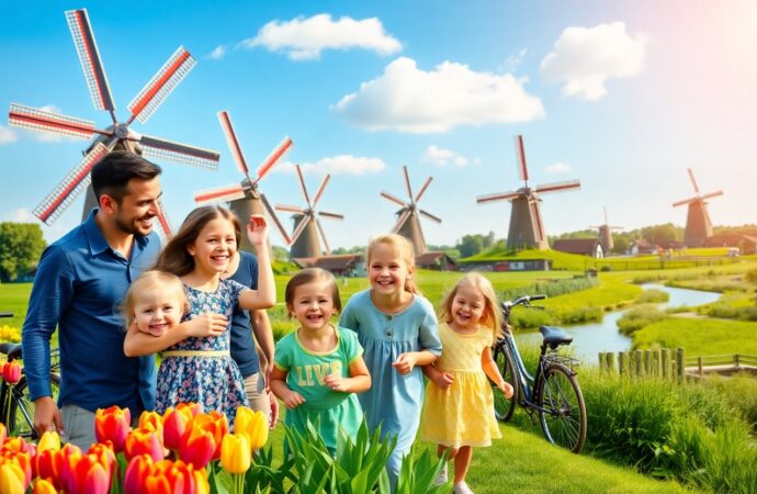 Urlaub in Holland mit Kindern: Die besten Tipps und Ziele